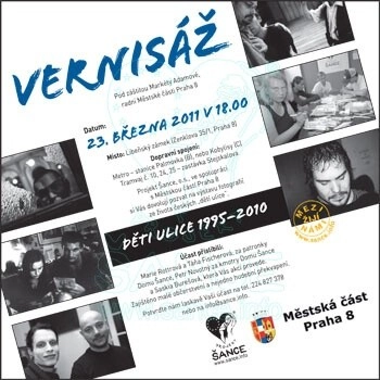 Vernisáž fotografií DĚTI ULICE 1995–2010