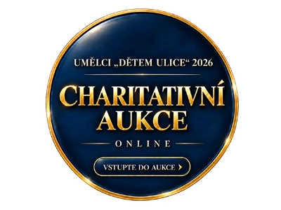 Charitativní aukce UMĚLCI „DĚTEM ULICE“ 2026 byla spuštěna